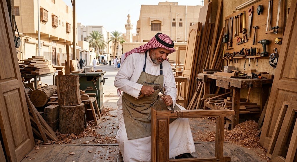 نجار خشب غرناطة بالرياض